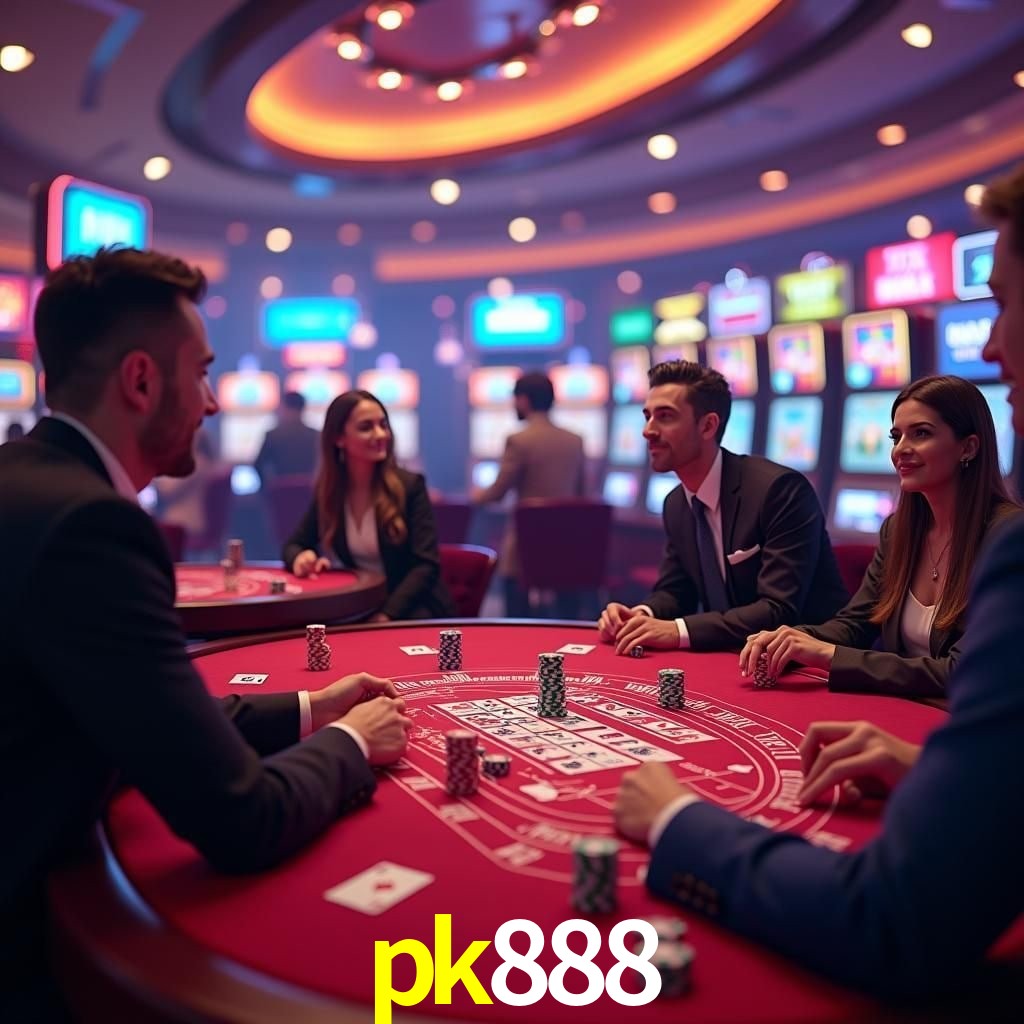 Mesa de Blackjack pk888